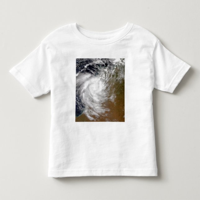 Tropical Cyclone Magda coming ashore in Austral Toddler T-shirt (Front)