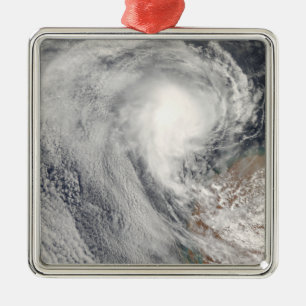 Tropical Cyclone Melanie off Australia Metal Ornament