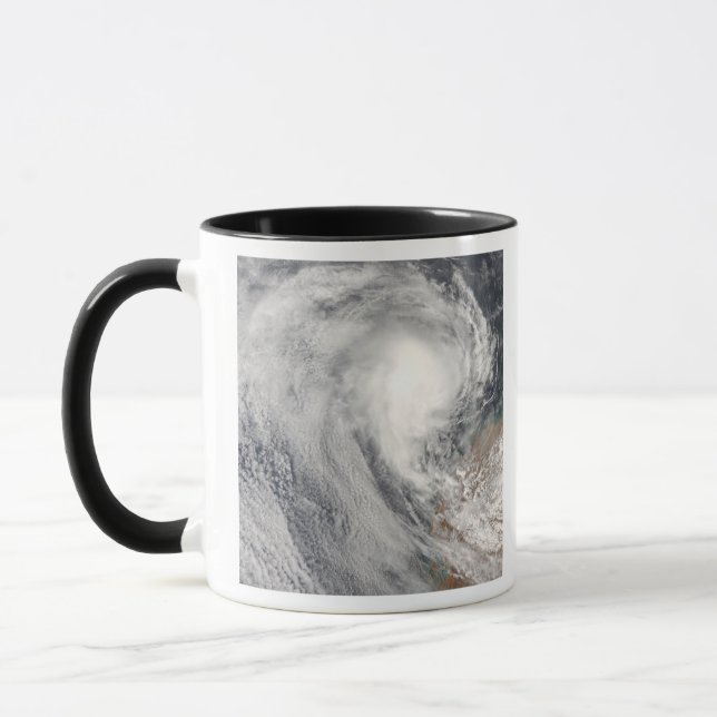Tropical Cyclone Melanie off Australia Mug (Left)