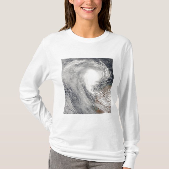 Tropical Cyclone Melanie off Australia T-Shirt (Front)