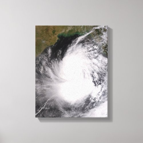 Tropical Cyclone Nargis Canvas Print