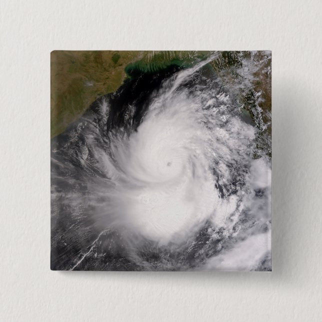 Tropical Cyclone Nargis Pinback Button (Front)