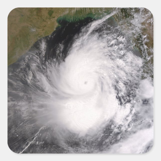 Tropical Cyclone Nargis Square Sticker (Front)