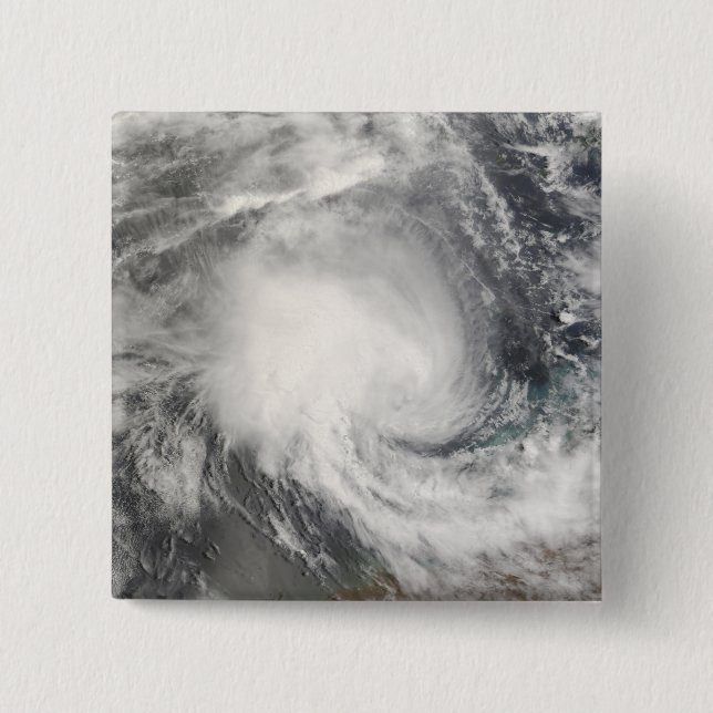 Tropical Cyclone Nicholas approaching Australia Button (Front)