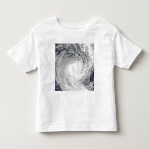 Tropical Cyclone Oli off the coast of Tahiti Toddler T_shirt