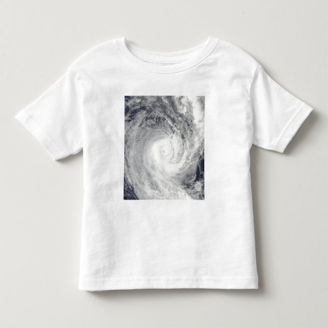 Tropical Cyclone Oli off the coast of Tahiti Toddler T-shirt (Front)