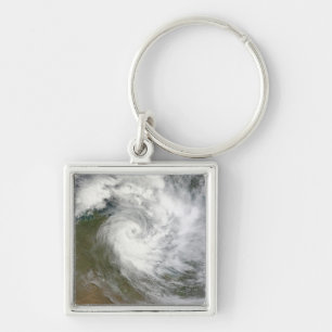 Tropical Cyclone Paul over Australia Keychain