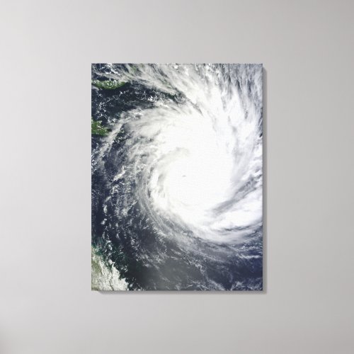 Tropical Cyclone Yasi Canvas Print