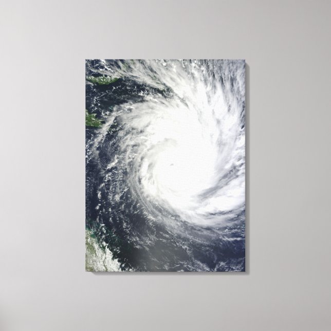 Tropical Cyclone Yasi Canvas Print (Front)