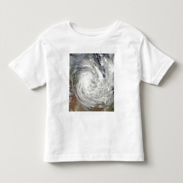 Tropical Cyclone Yasi over Australia 2 Toddler T-shirt (Front)