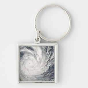 Tropical Cyclone Yasi over Australia Keychain