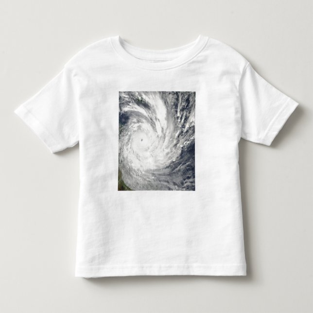 Tropical Cyclone Yasi over Australia Toddler T-shirt (Front)