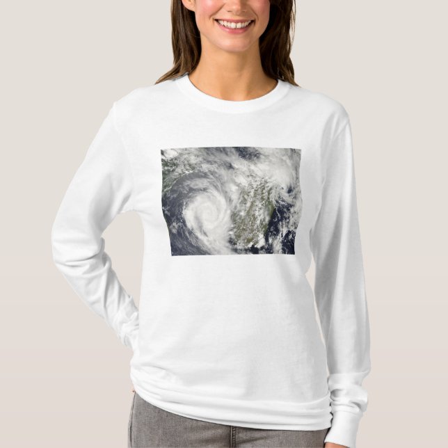 Tropical Cyclones Eric and Fanele 2 T-Shirt (Front)