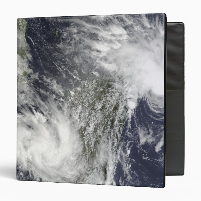 Tropical Cyclones Eric and Fanele Binder (Front/Inside)