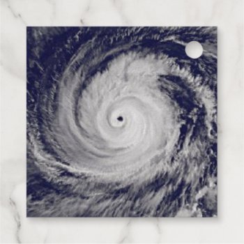 Tropical Cyclones Foil Favor Tags by GigaPacket at Zazzle