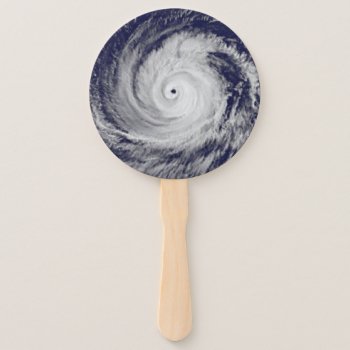 Tropical Cyclones Hand Fan by GigaPacket at Zazzle