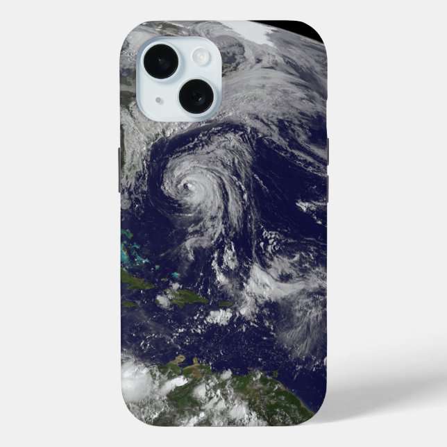 Tropical Cyclones Katia, Lee, Maria And Nate. Case-Mate iPhone Case (Back)