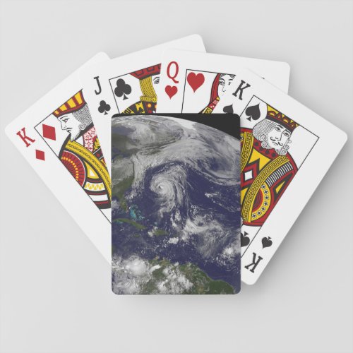 Tropical Cyclones Katia Lee Maria And Nate Playing Cards