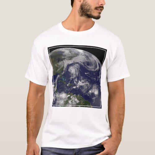 Tropical Cyclones Katia Lee Maria And Nate T_Shirt