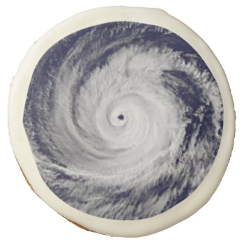 Tropical Cyclones Sugar Cookie by GigaPacket at Zazzle