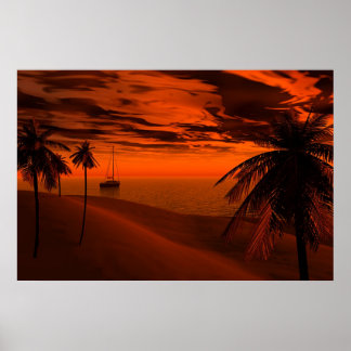 Tropical Days Poster