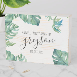 Tropical Decor Established Sign