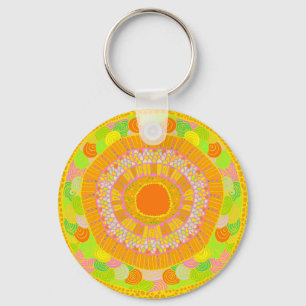 Tropical Del Sol - Arizona sun Keychain