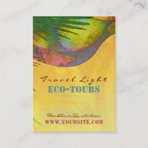 Tropical Delights Citrus Business Card