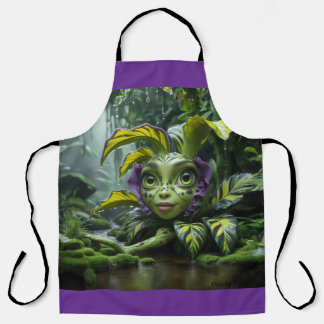 Tropical Design Apron