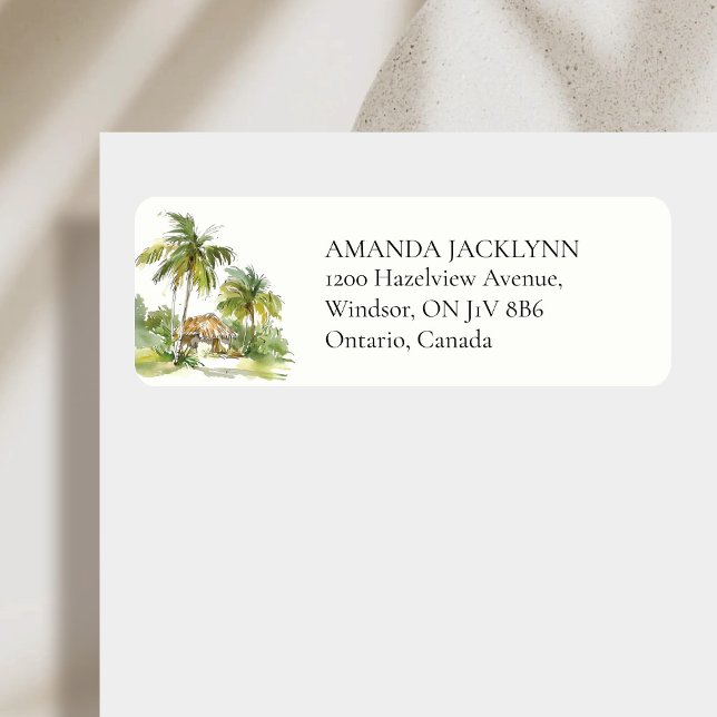 Tropical Destination Label (Creator Uploaded)