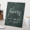 Tropical Destination Wedding Favors Sign
