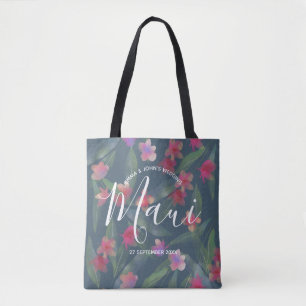 Tropical Destination Wedding Tote Bag