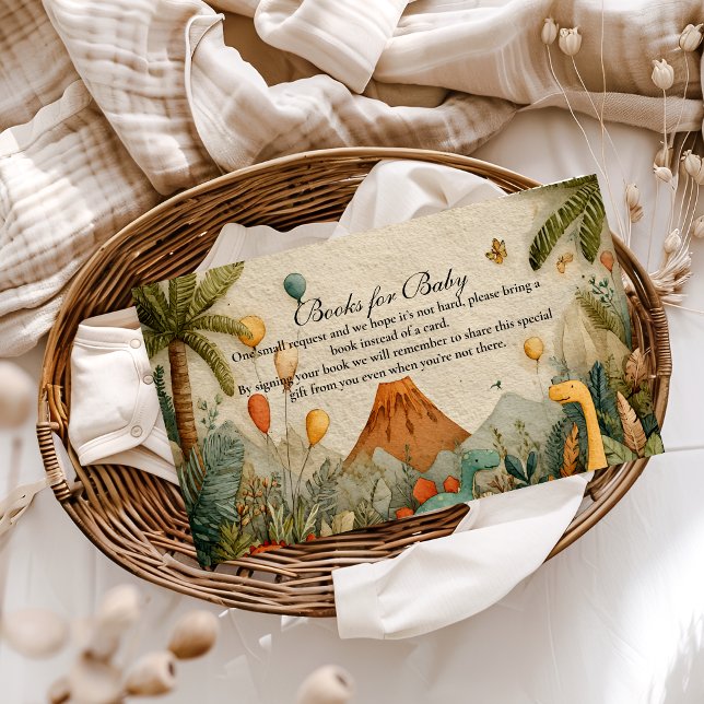 Tropical Dino Adventure  Books for Baby  Enclosure Card (Creator Uploaded)