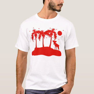 Tropical Dog T-Shirt
