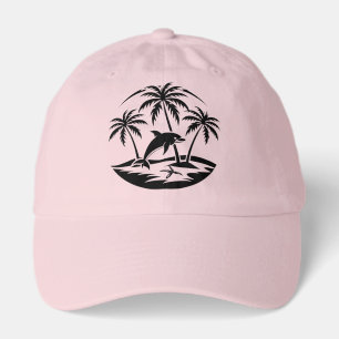 Tropical Dolphin Paradise Hat