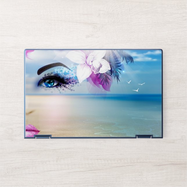 Tropical Dream HP Laptop Skin (Front)