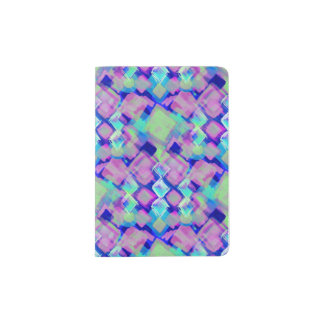 Tropical dream in pink passport holder