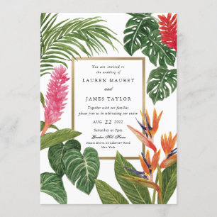 Tropical Dream Invitation