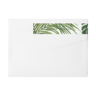 Tropical Dream Wrap Around Label