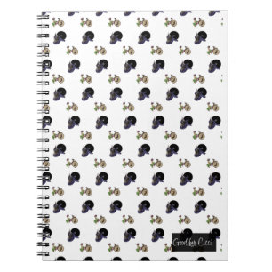 Tropical dreamlike conceptual collage notebook