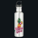 Tropical Dreams Stainless Steel Water Bottle<br><div class="desc">In the tropical spirit,  every day is a celebration. Coconut drinks in hand,  sun on your skin,  and music in the air. Time slows,  and worries melt away with each ocean wave. This is pure summer bliss.</div>