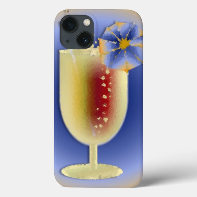 Tropical Drink Case-Mate iPhone Case (Back)