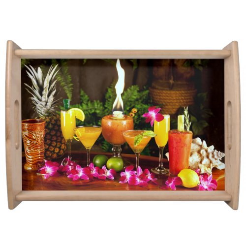 Tropical Drinks Serving Tray