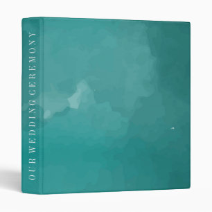 Tropical Dusk Glitter Personalize 3 Ring Binder