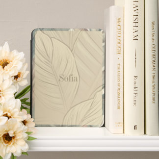 Tropical Ebook Case, Personalized  Kindle Cover