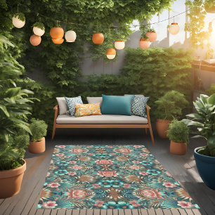 Tropical Elegance 5x7 Outdoor Rug