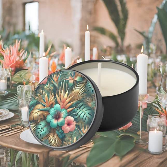 Tropical Elegance  Mini Candle Favors (Creator Uploaded)