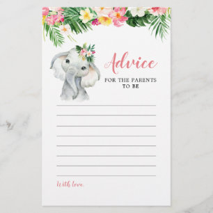 Tropical Elephant Girl Advice For Parents