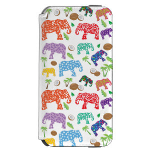 Tropical Elephants iPhone 6/6s Wallet Case