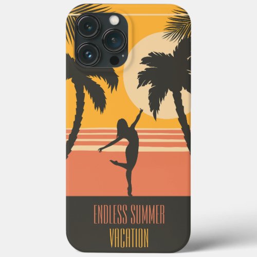 Tropical Endless Summer Vacation  iPhone 13 Pro Max Case